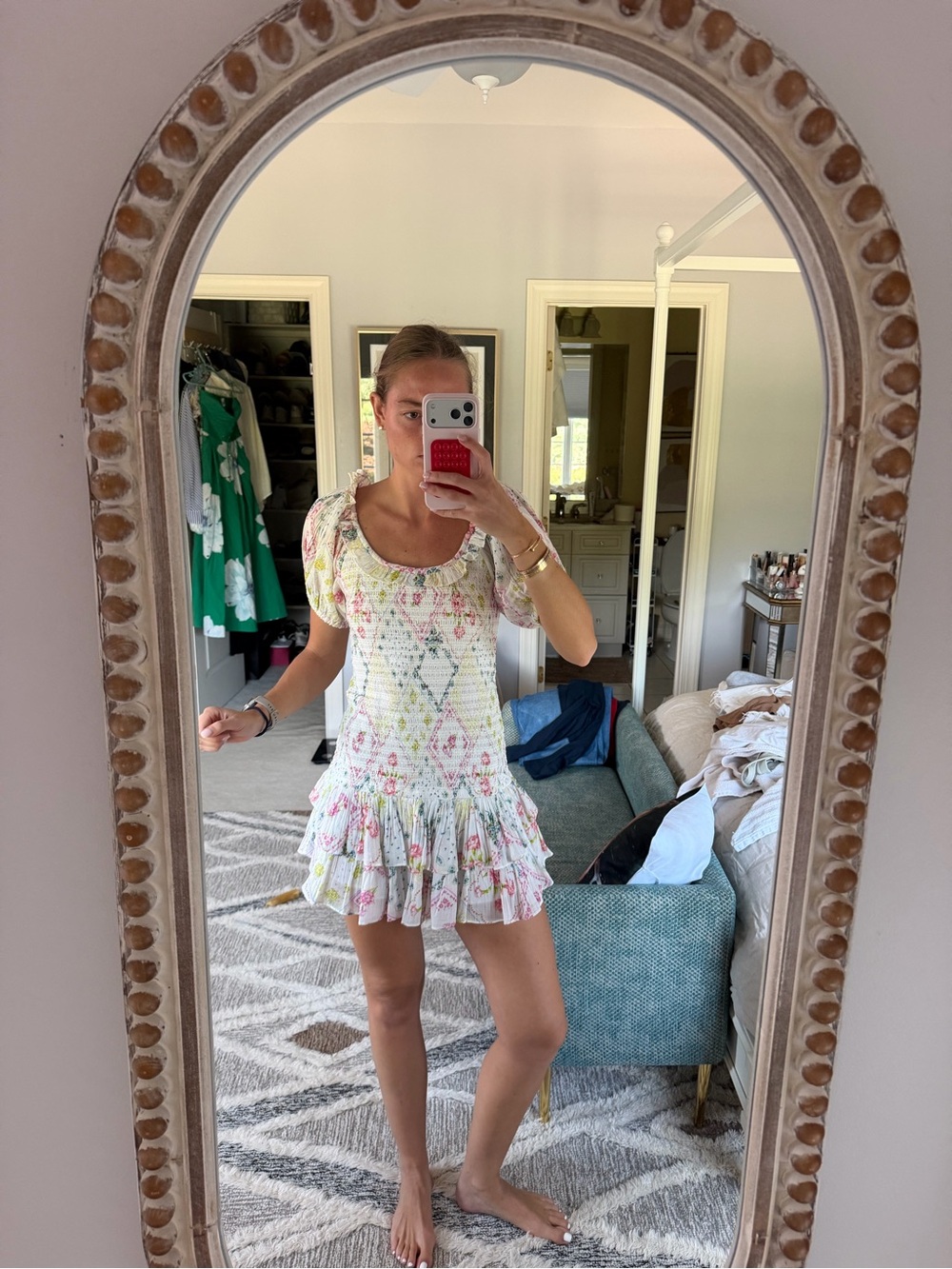 LoveShackFancy Violet Dress